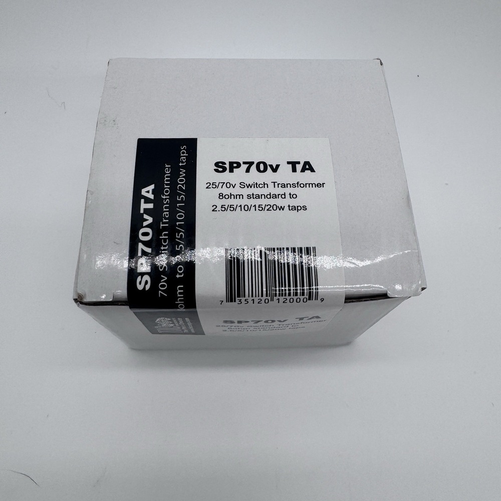 TIC CORPORATION SP70VTA 70-Volt Outdoor Speaker   Transformer - Picture 2 of 3